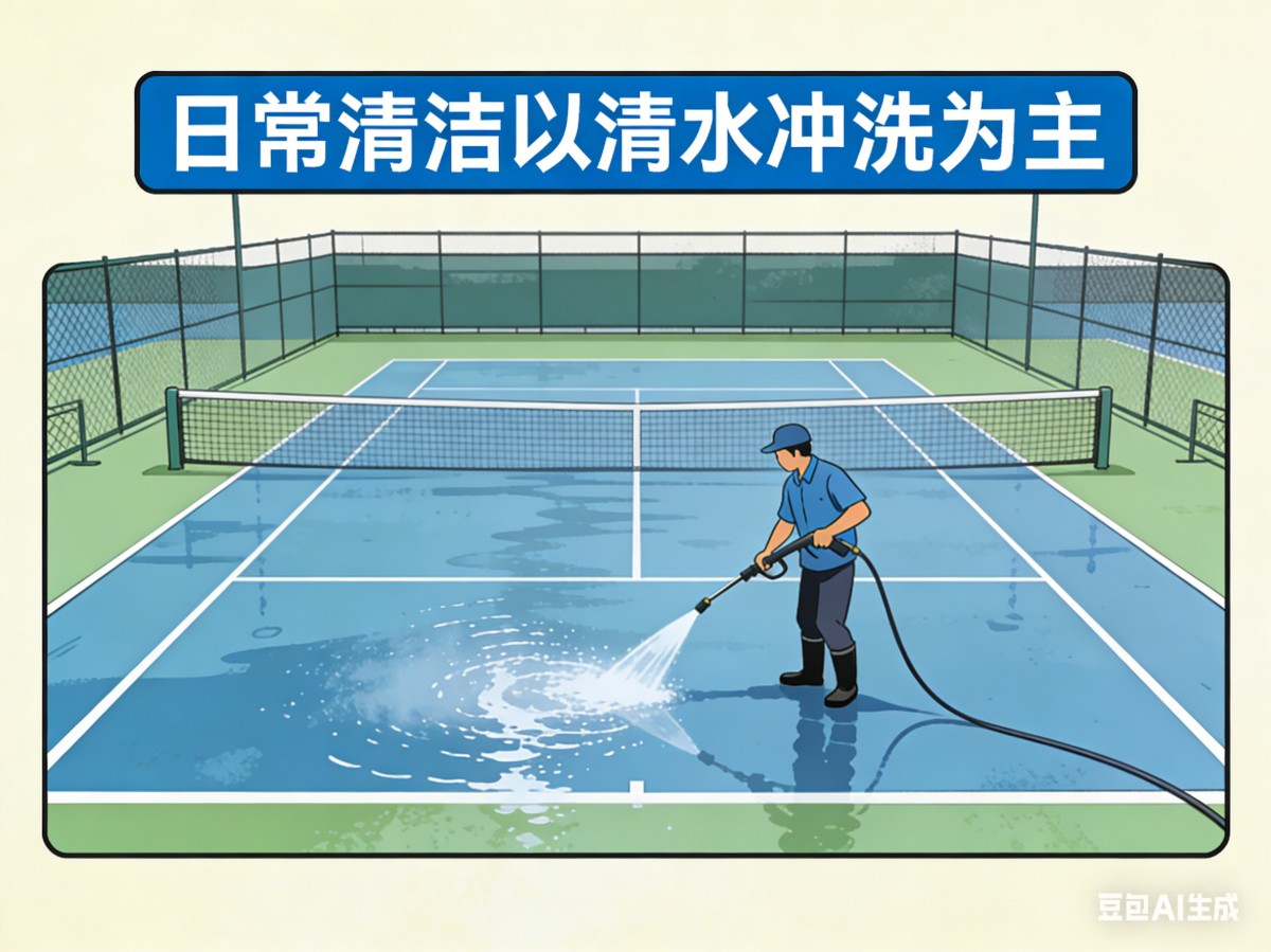 如何延長網球場使用壽命？施工 + 養護全攻略