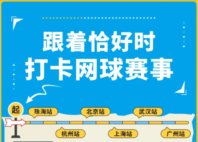 我們來了，跟著恰好時(shí)打卡網(wǎng)球賽事！